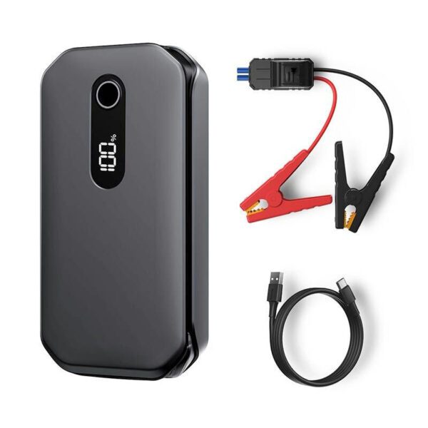 jumpstarter and connecter cables
